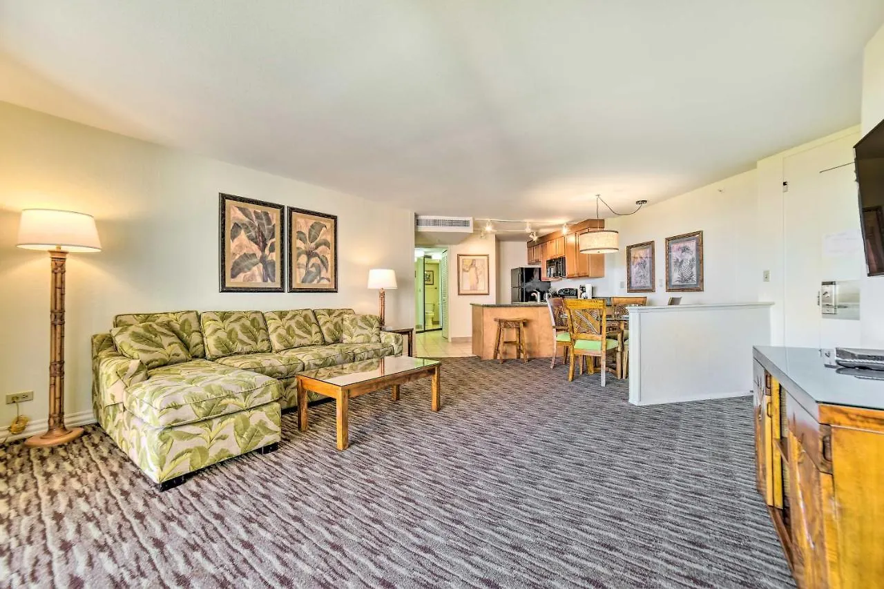 Cute Beachfront Condo With Lanai And Resort Pools Kahana USA
